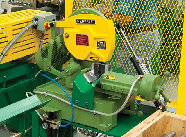 Power Fed Tube Saw System